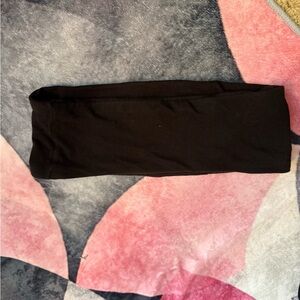 Elegant Black Bandeau